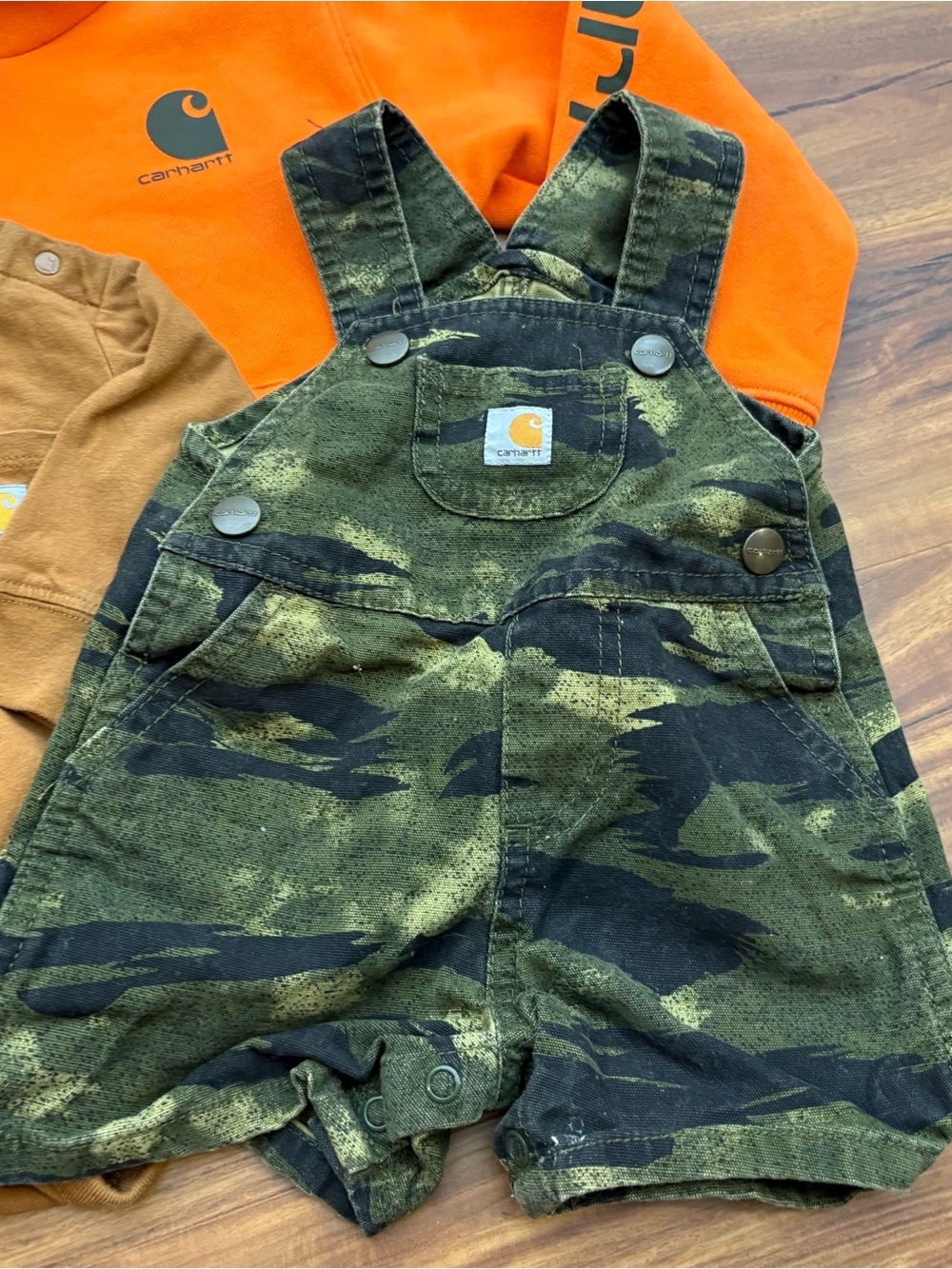 Carhartt Baby Toddler Boy Lot Size 3-6 month 4T Hoodie - Picture 4 of 13